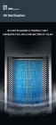 LCD-Bildschirm-Haushalt negativer Ion Purifier With Ultraviolet Rays