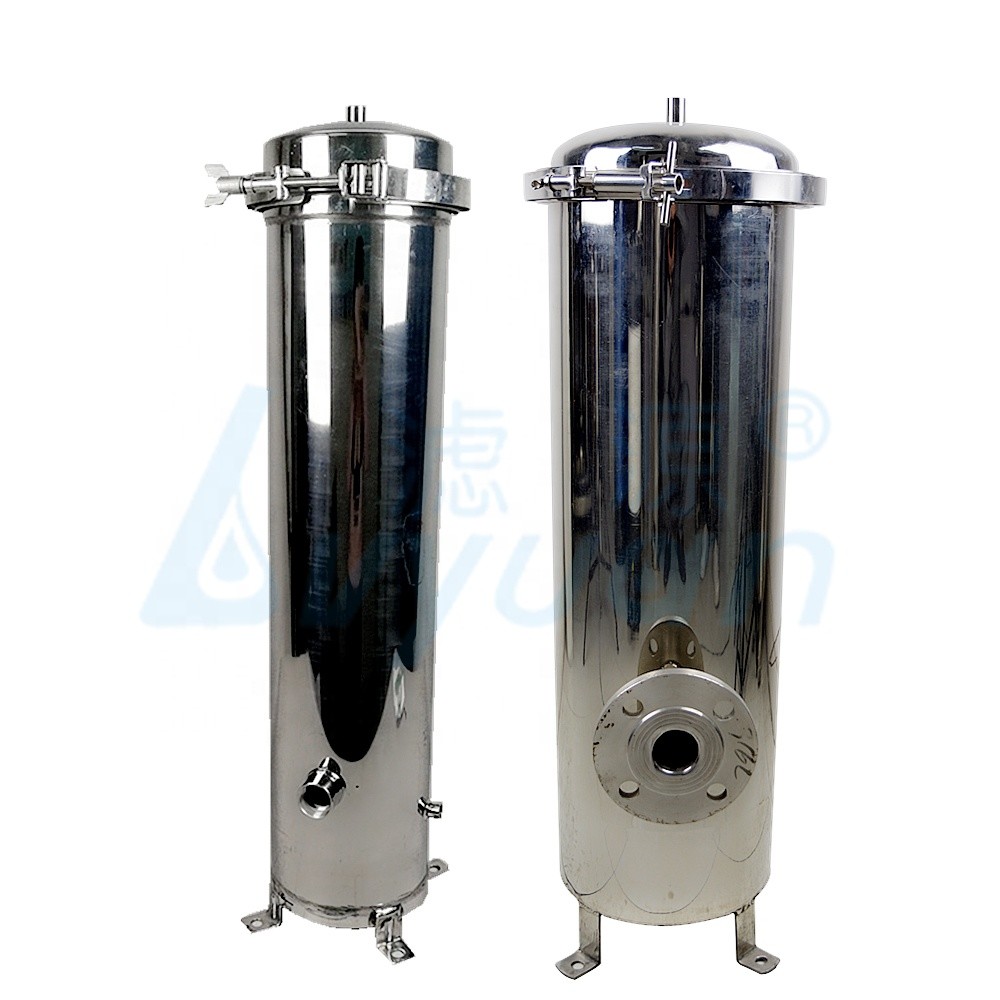 Sgs-Zylinder 100psi polierte 10&quot; 20&quot; sedimentieren Filtergehäuse